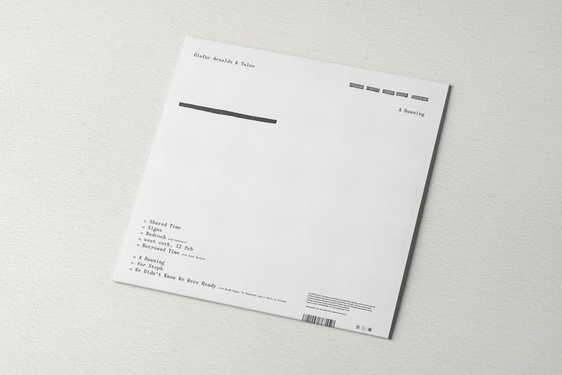 A Dawning Coloured LP w. Signed Art Print (white)