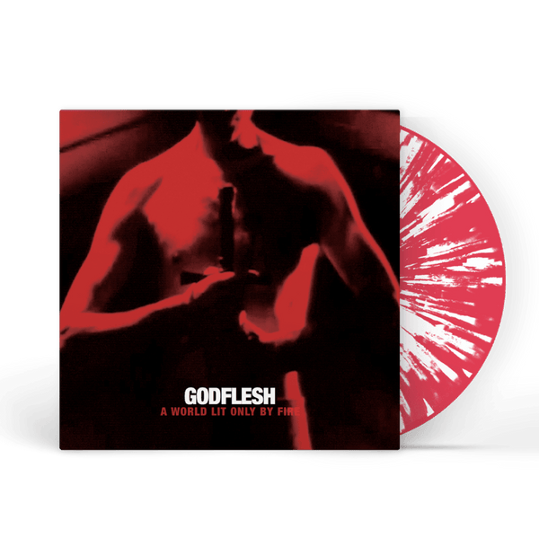 A World Lit Only By Fire (Red Translucent with White Splatter)