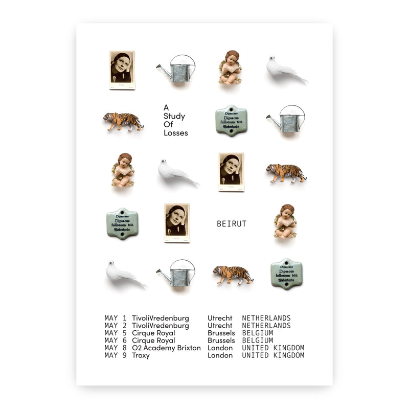 A Study Of Losses May 2025 Tour Poster - Symbols
