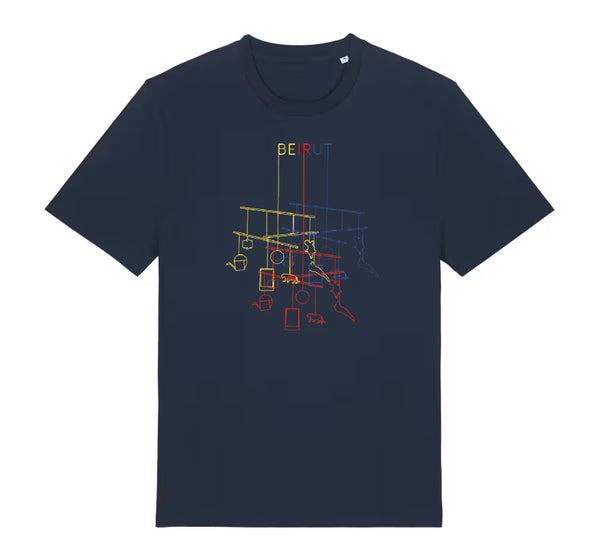 Mobile Navy T-Shirt