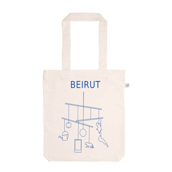 Mobile Natural Totebag