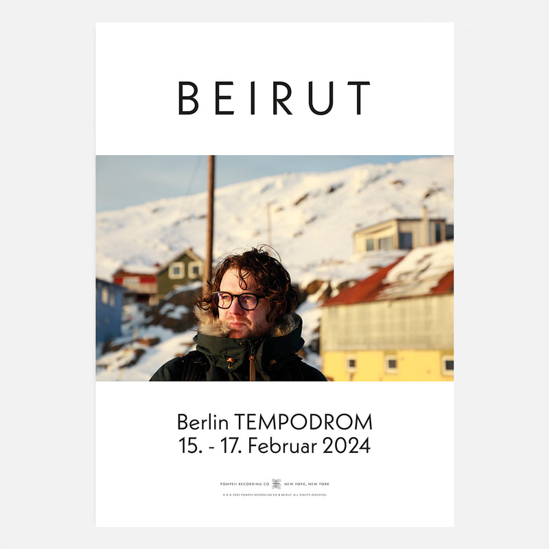 Beirut Tempodrom Poster i