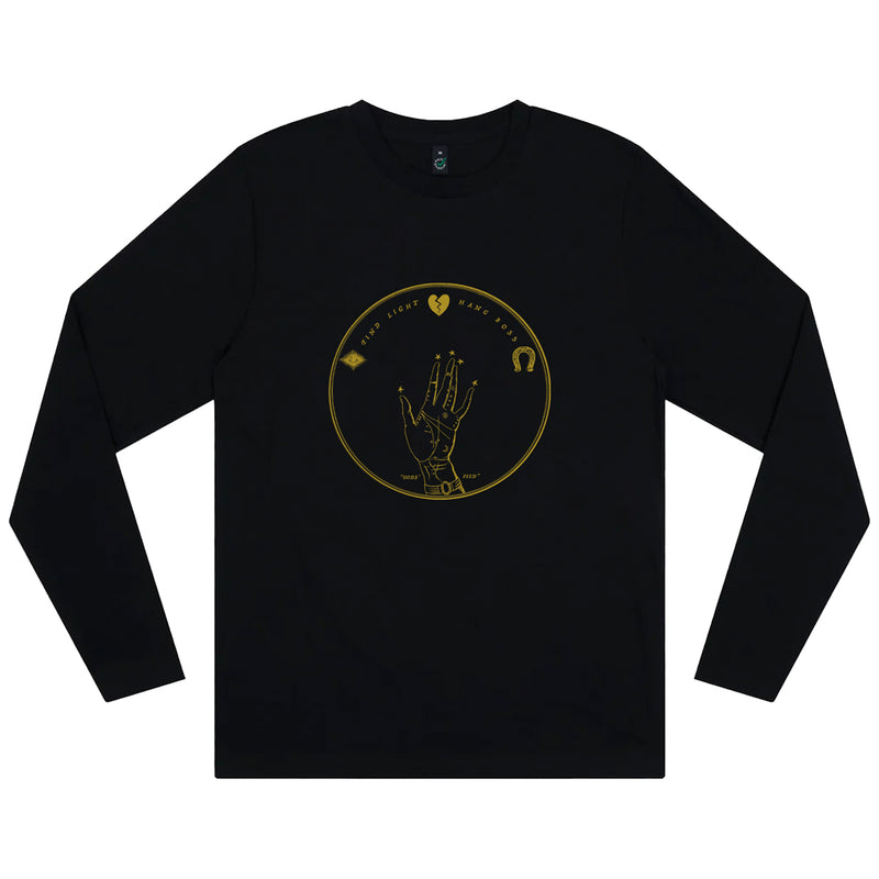 Find Light, Hang Boss Black Longsleeve
