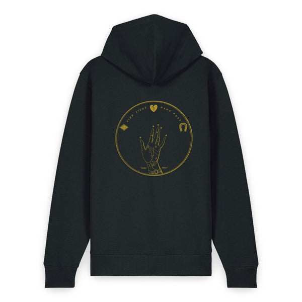 Find Light, Hang Boss Black Hoodie