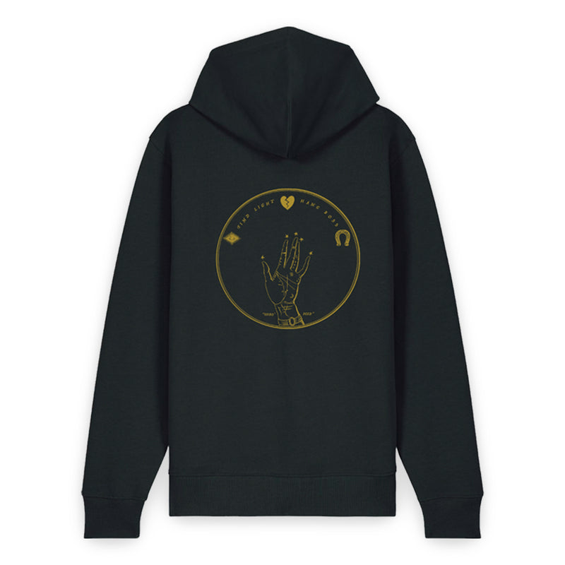 Find Light, Hang Boss Black Hoodie