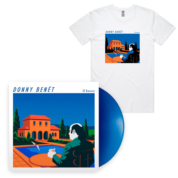 (PRE-ORDER) Il Basso Cobalt Blue Vinyl LP + T-Shirt Bundle