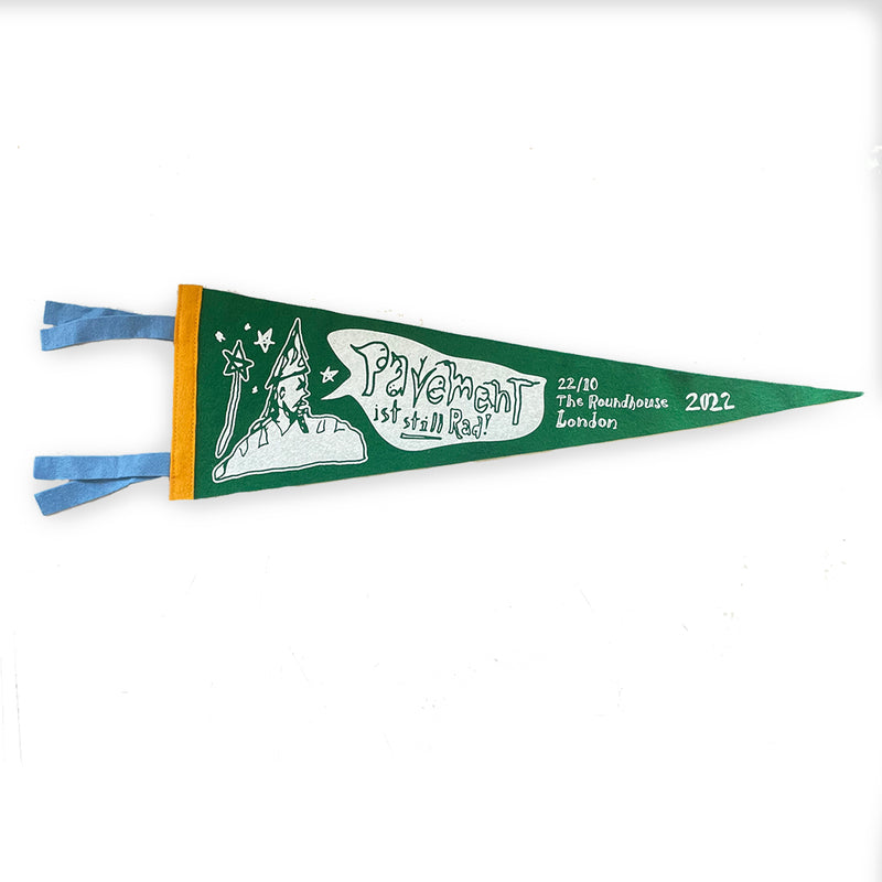 Roundhouse London 22/10 2022 Tour Pennant Light Green
