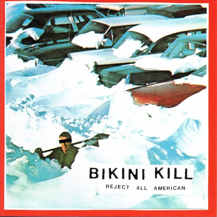 Bikini Kill Reject All American CD CD- Bingo Merch Official Merchandise Shop Official