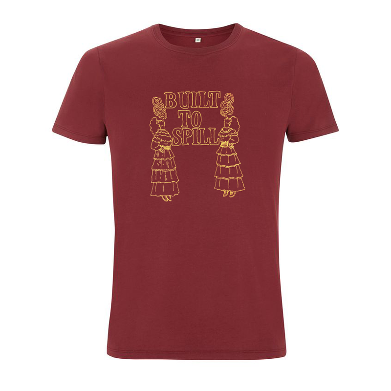 Built To Spill Smoking Ladies T-Shirt- Bingo Merch Official Merchandise Shop Official