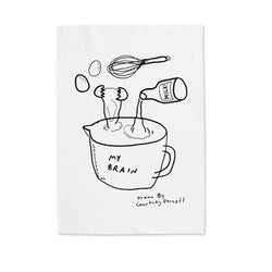 Brain Tea Towel