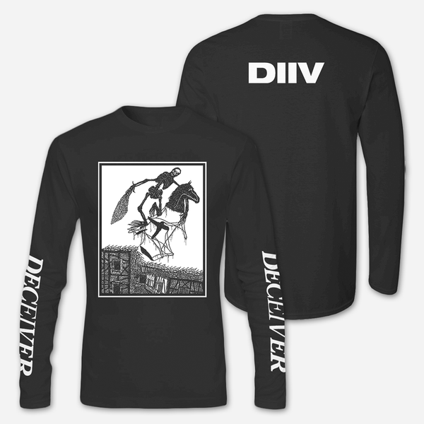 DIIV Deceiver Horsehead Longsleeve Longsleeve- Bingo Merch Official Merchandise Shop Official