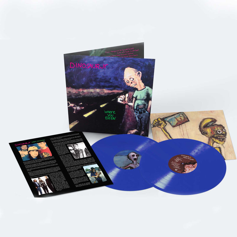 Dinosaur Jr. Where You Been - Deluxe Expanded Edition, Double Gatefold Blue Vinyl LP LP- Bingo Merch Official Merchandise Shop Official