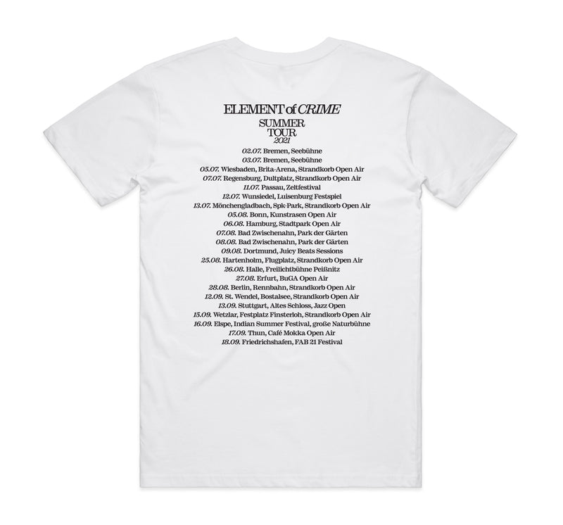 Sommer Tour 2021 T-Shirt weiß