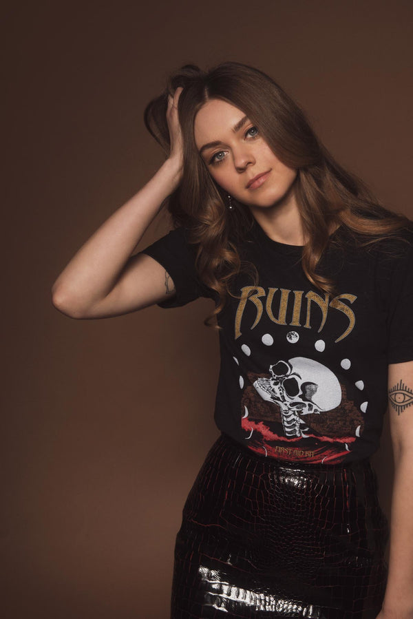 First Aid Kit Metal T-shirt T shirt- Bingo Merch Official Merchandise Shop Official