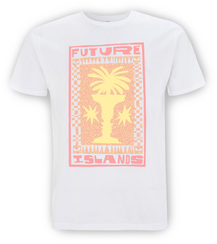 Future Islands Palm T-Shirt- Bingo Merch Official Merchandise Shop Official