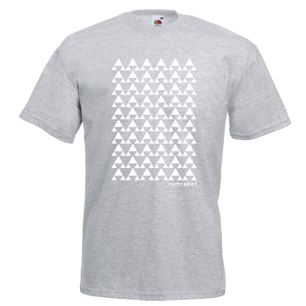 Efterklang Rumraket Heather Grey T-Shirt- Bingo Merch Official Merchandise Shop Official