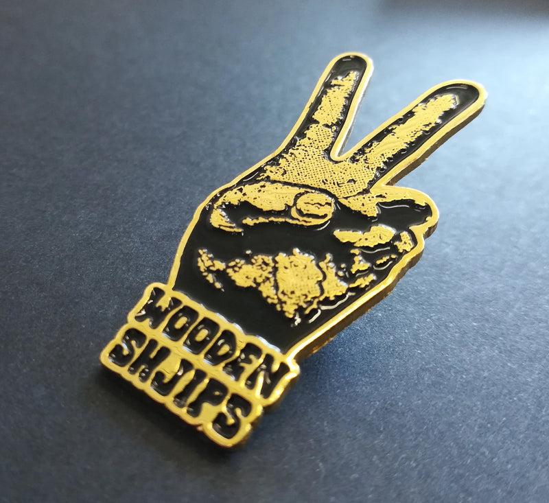 Wooden Shjips V Pin Pin Badge- Bingo Merch Official Merchandise Shop Official