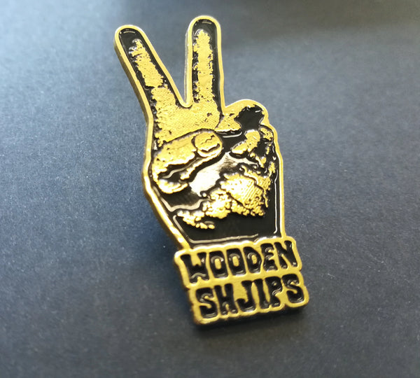 Wooden Shjips V Pin Pin Badge- Bingo Merch Official Merchandise Shop Official