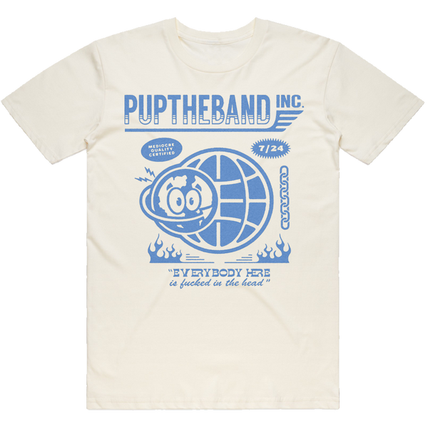 PUPTHEBAND Inc. World Wide T-shirt