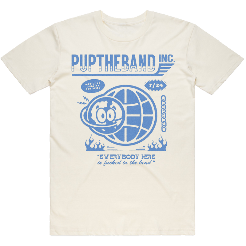 PUPTHEBAND Inc. World Wide T-shirt