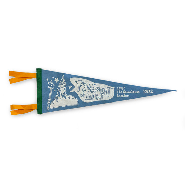 Roundhouse London 2022 Tour Pennant Blue