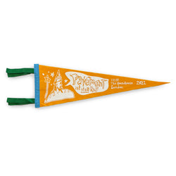 Roundhouse London 2022 Tour Pennant Yellow