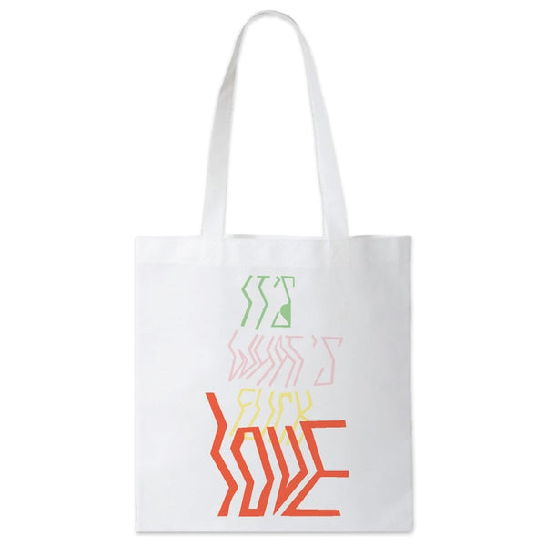 Sleater Kinney Love Totebag Totebag- Bingo Merch Official Merchandise Shop Official