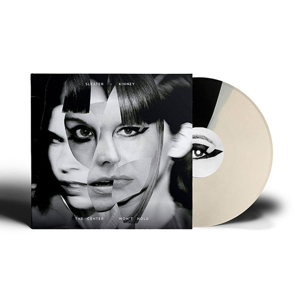 Sleater Kinney The Center Won't Hold Black / Cream LP LP- Bingo Merch Official Merchandise Shop Official