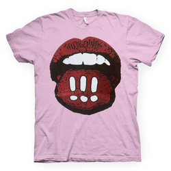 !!! Mouth Lilac T-shirt- Bingo Merch Official Merchandise Shop Official