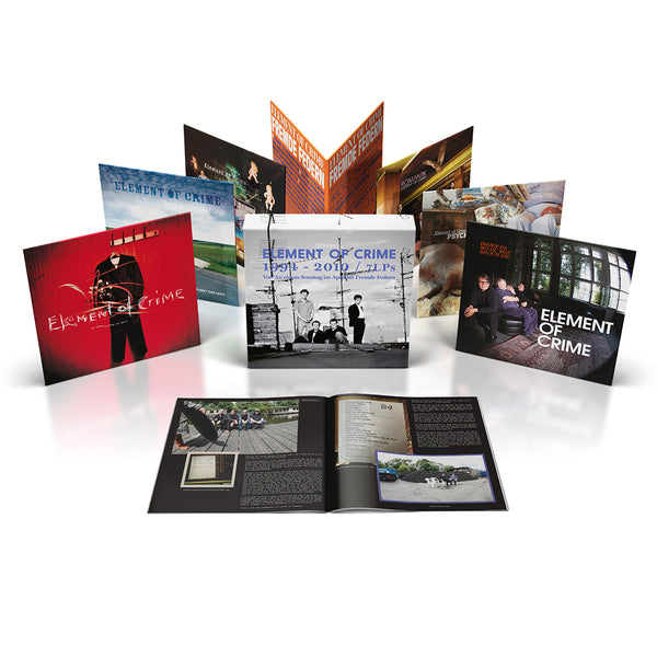 Element Of Crime 1994-2010 7LP Boxset - mit handsignierter Karte