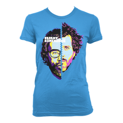 Flight of the Conchords Split Face - girls T-Shirt- Bingo Merch Official Merchandise Shop Official