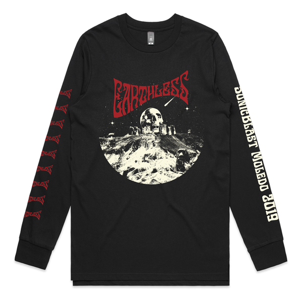 Earthless Skullhenge Sonic Blast Modelo Longlseeve Longsleeve- Bingo Merch Official Merchandise Shop Official