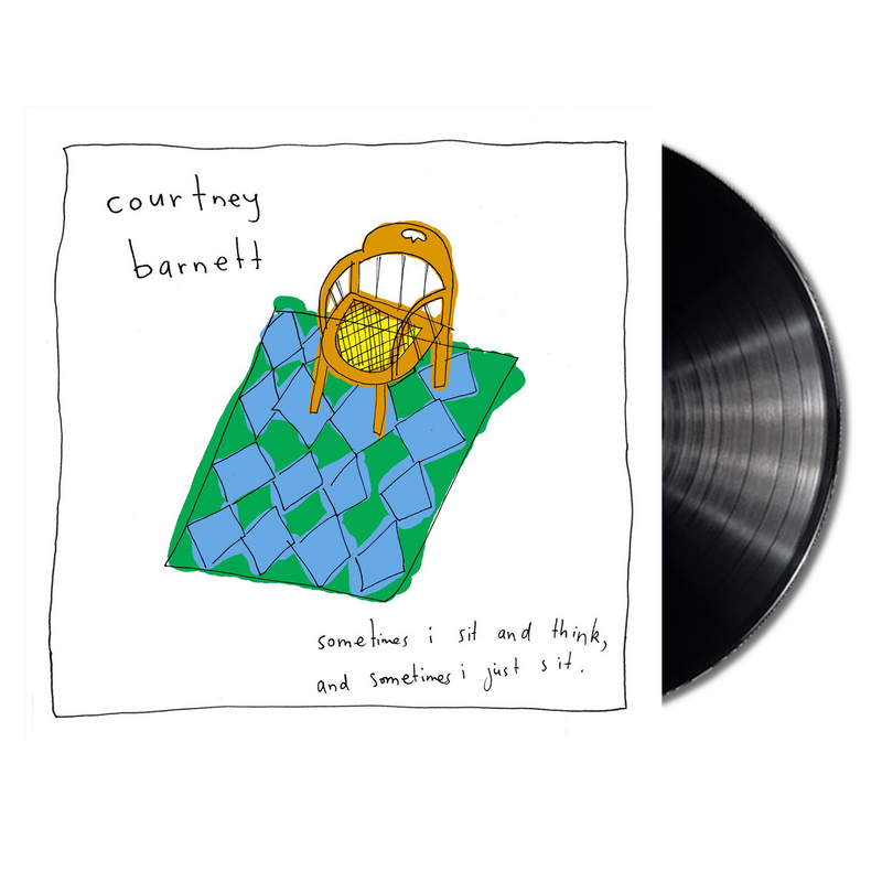 Courtney Barnett Sometimes I Sit And Think And Sometimes I Just Sit LP LP- Bingo Merch Official Merchandise Shop Official