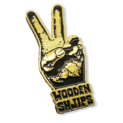 Wooden Shjips V Pin Pin Badge- Bingo Merch Official Merchandise Shop Official